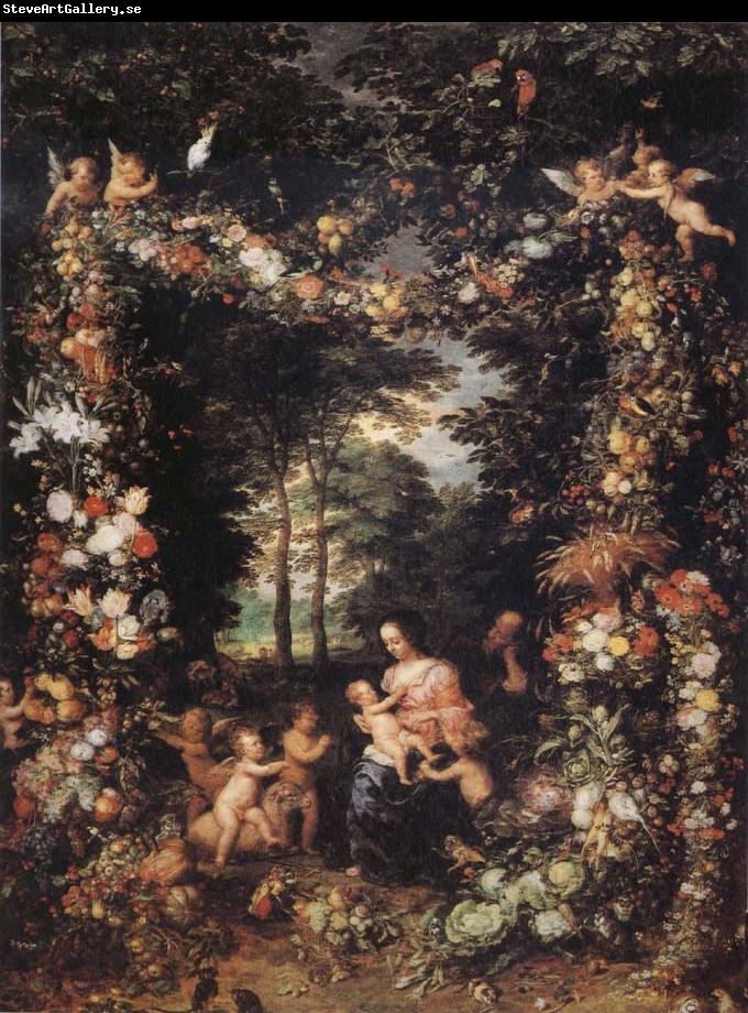 Jan Brueghel The Elder The Holy Family